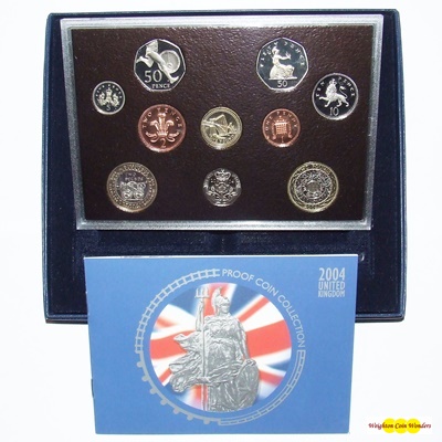2004 Royal Mint Standard Proof Set